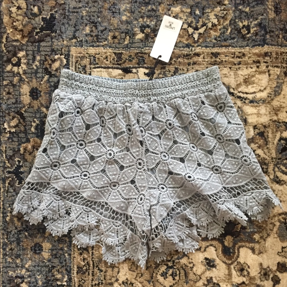 Lace shorts